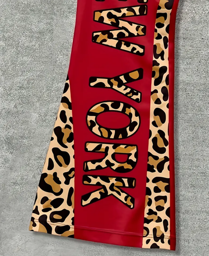 New York Leopar Eşofman