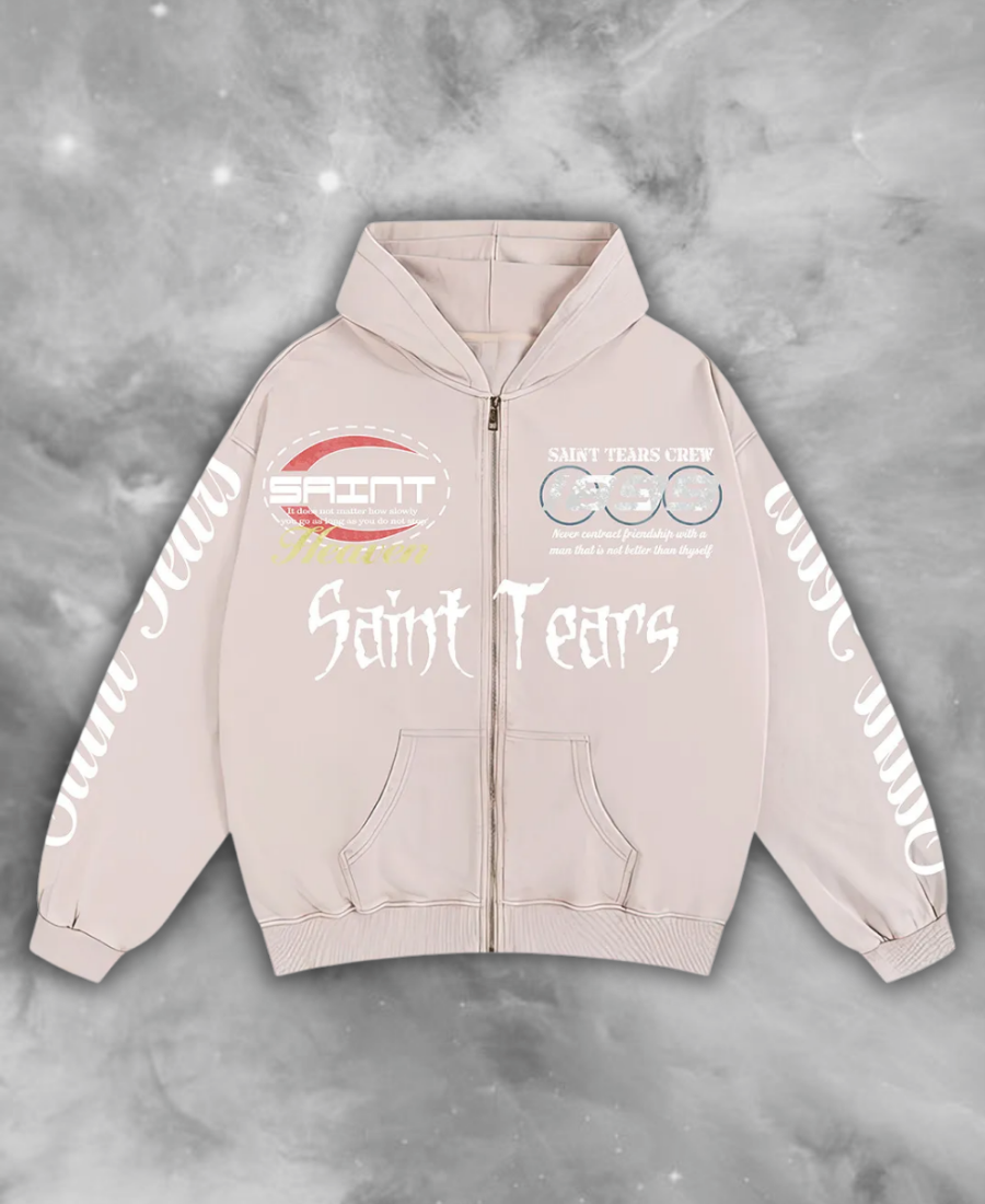 Saint Tears Zip-Up Hoodie