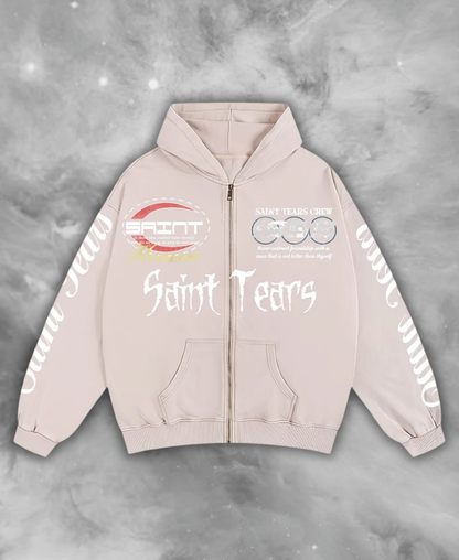 Saint Tears Zip-Up Hoodie