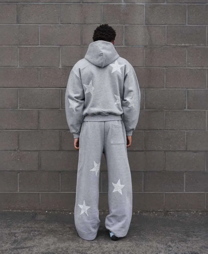 Crystal Starfall Zip-Up Hoodie