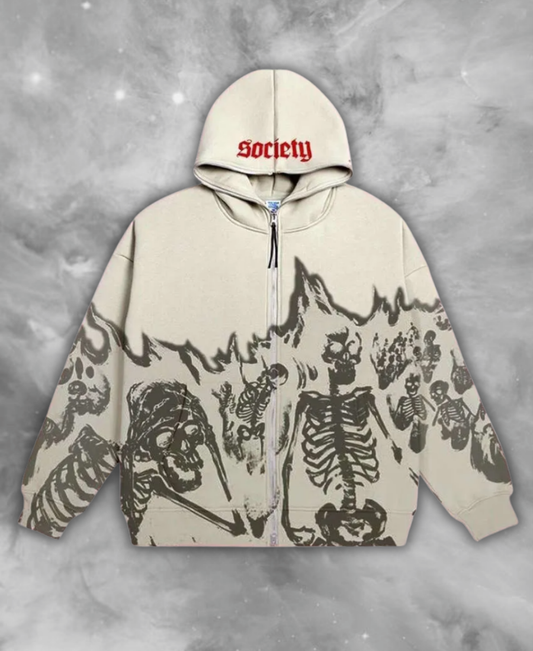 Society Zip-Up Hoodie
