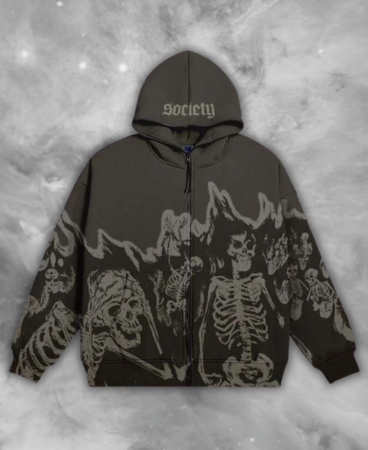 Society Zip-Up Hoodie