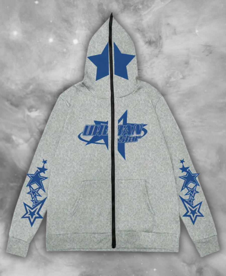 Urban Star Zip-Up Hoodie