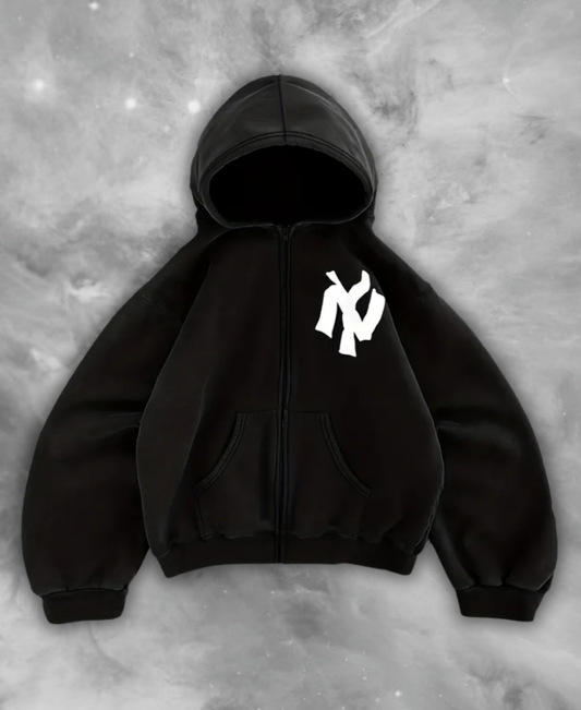 New York Yankees "Bold" Zip-Up Hoodie