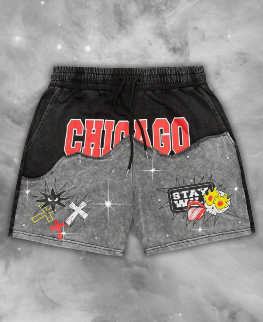 Chicago Split / Stay Wild Şort