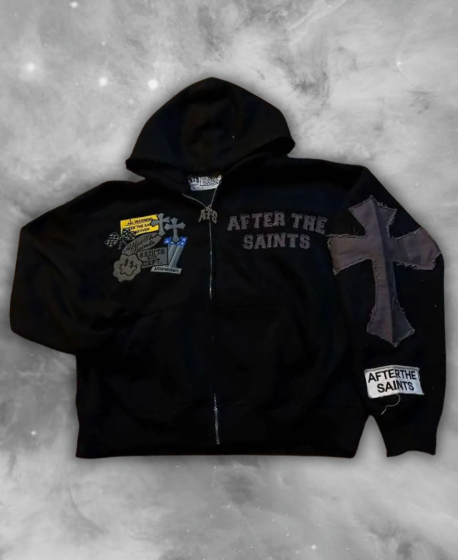After The Saints Zip-Up Hoodie
