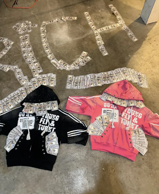 Asphalt Star Zip-Up Hoodie