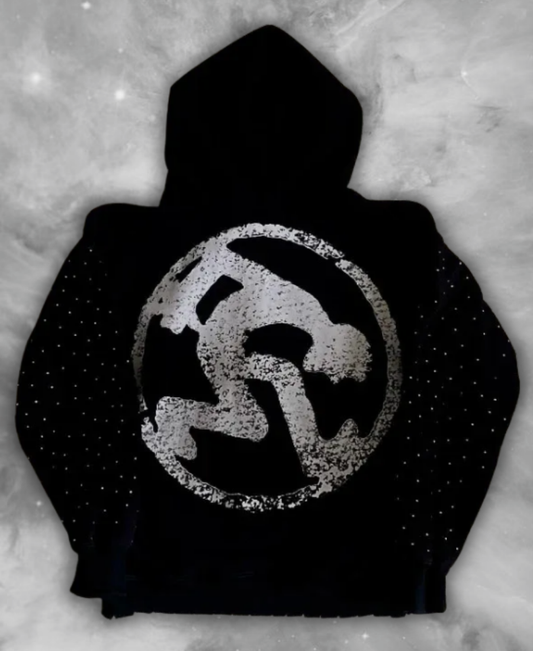 Starlit Path Zip-Up Hoodie