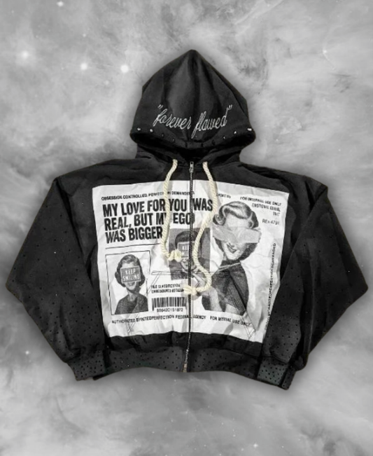 Ego Issue Zip-Up Hoodie