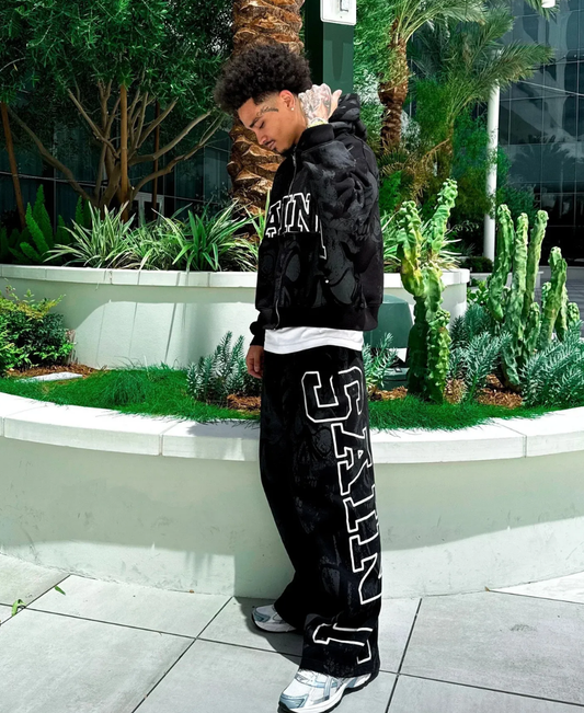 Saint Sinner Zip-Up Hoodie