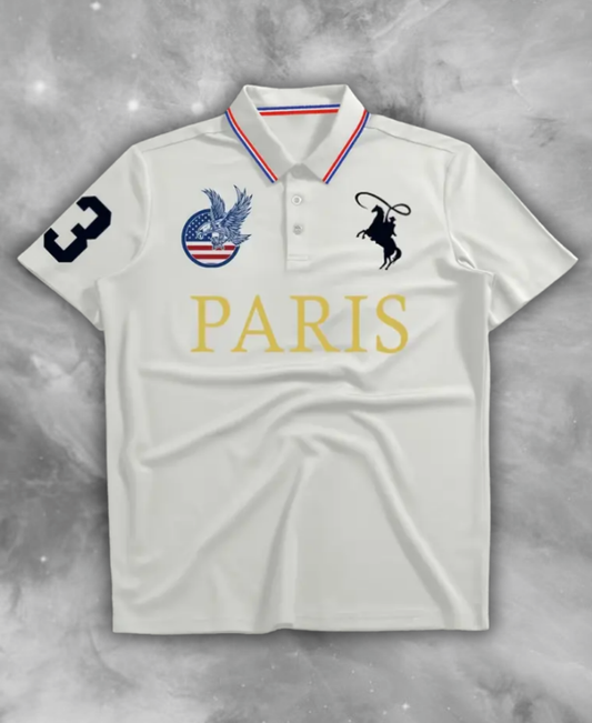 Paris Cowboy Polo Tee