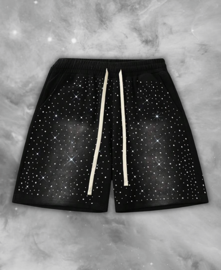 Lorebang Rhinestone Şort