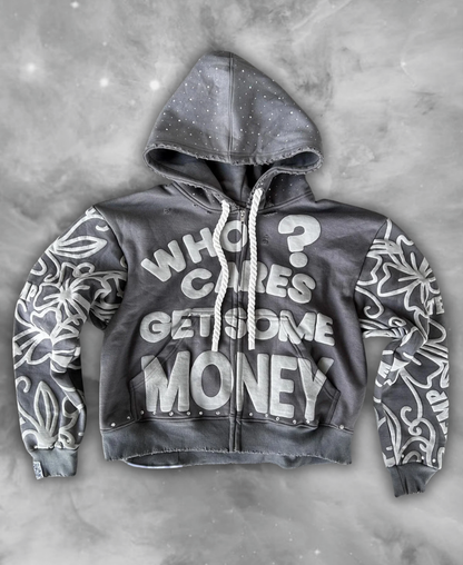 Get Some Money Zip-Up Hoodie