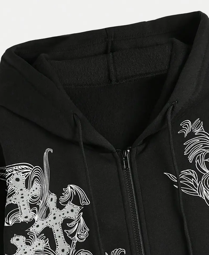 Authentic Vitality Zip-Up Hoodie