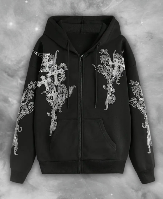 Authentic Vitality Zip-Up Hoodie