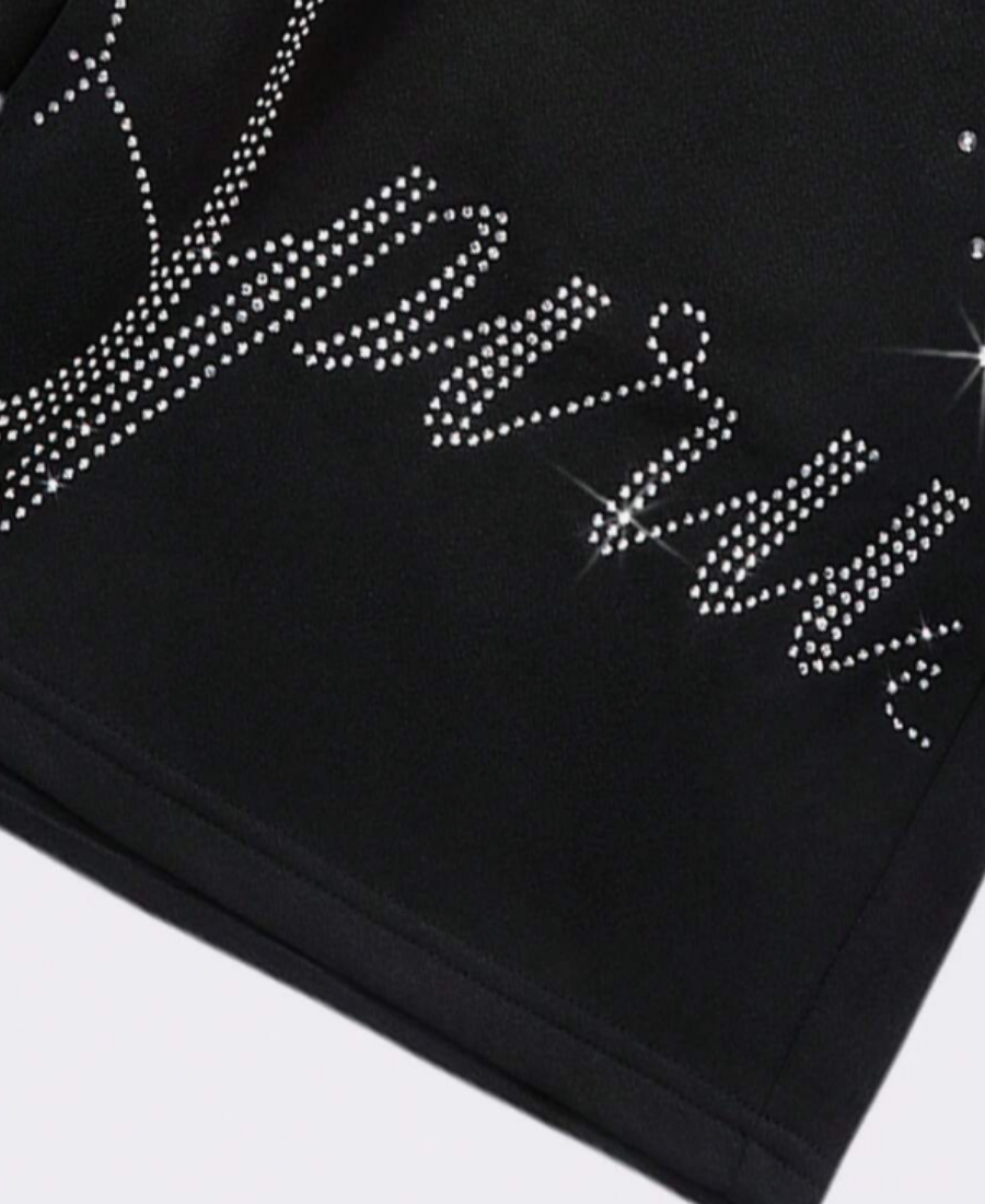Free Spirit Rhinestone Şort