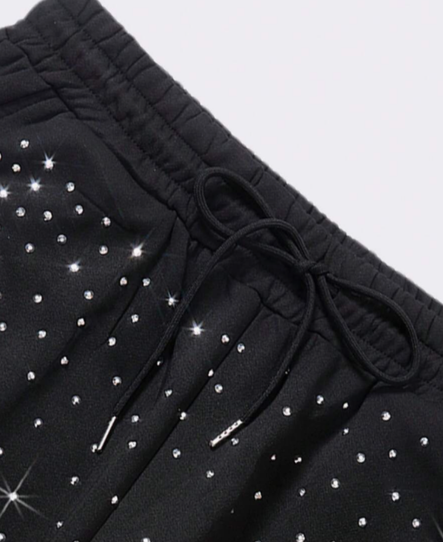 Free Spirit Rhinestone Şort