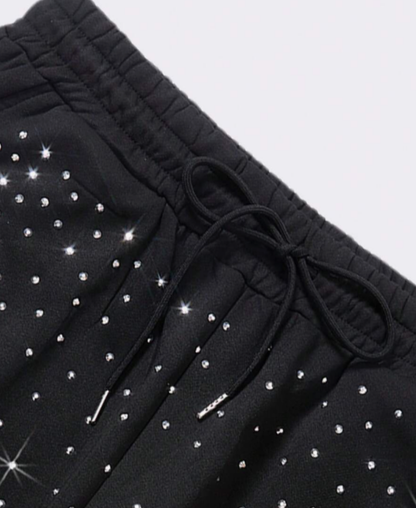 Free Spirit Rhinestone Şort