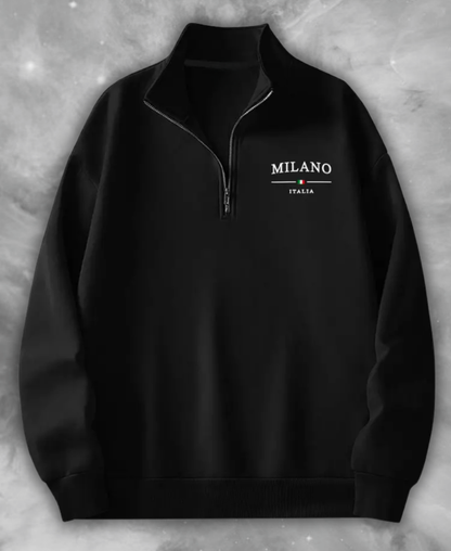 Milano Italy Half-Zip Sweatshirt