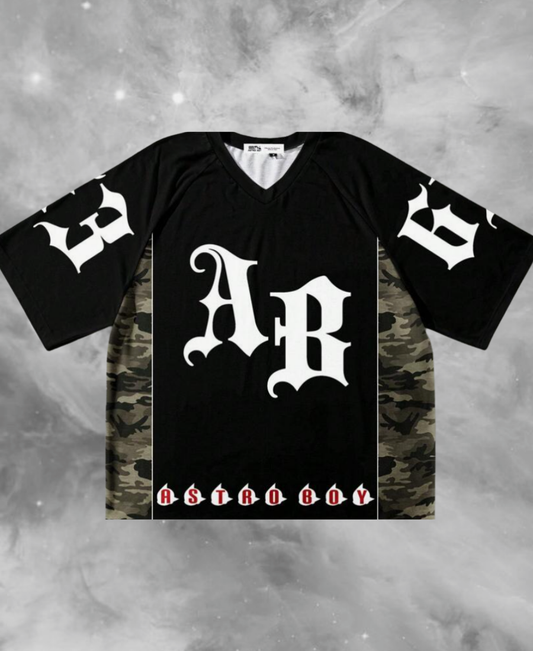 ASTROBOY Camouflage Jersey Tee