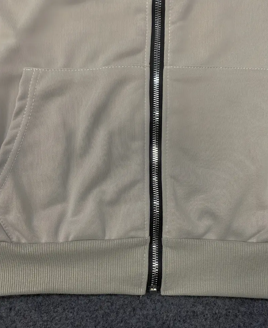 Angel Polo Zip-Up Hoodie