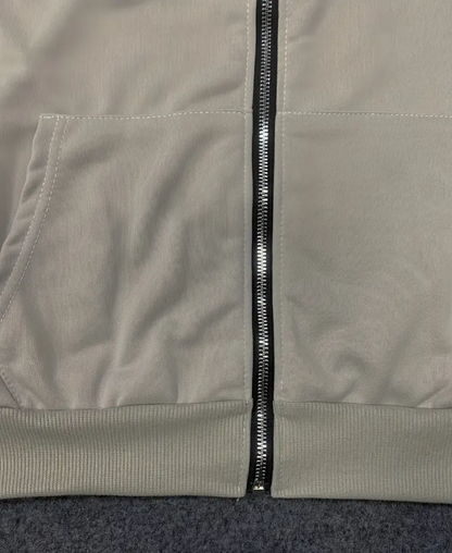 Angel Polo Zip-Up Hoodie