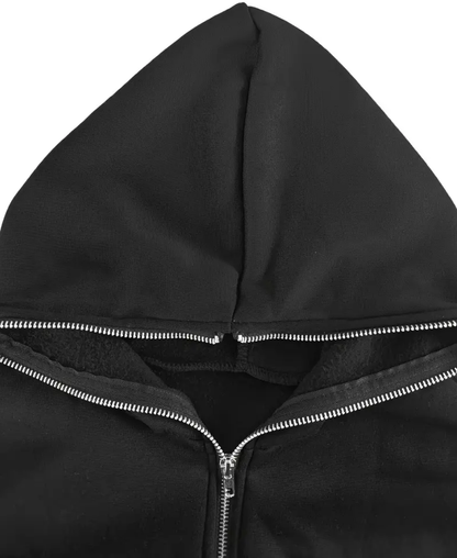 Lost Soul Skeleton Zip-Up Hoodie