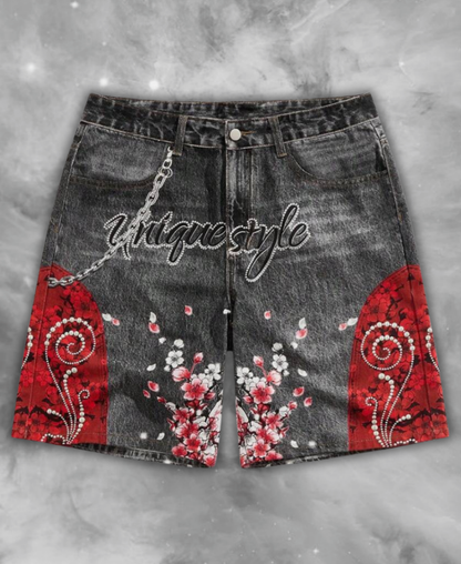 Unique Style Kot Şort