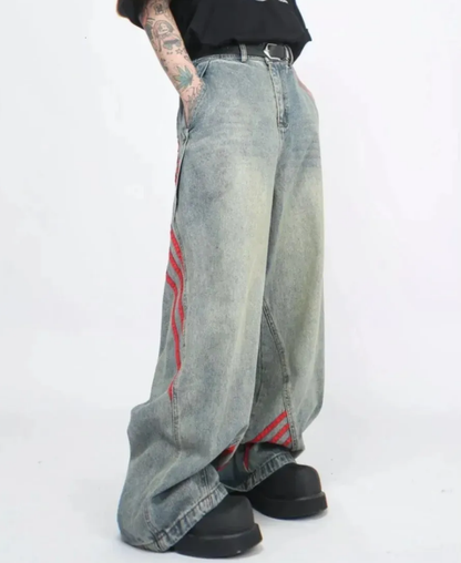 Crimson Claw Baggy Pants