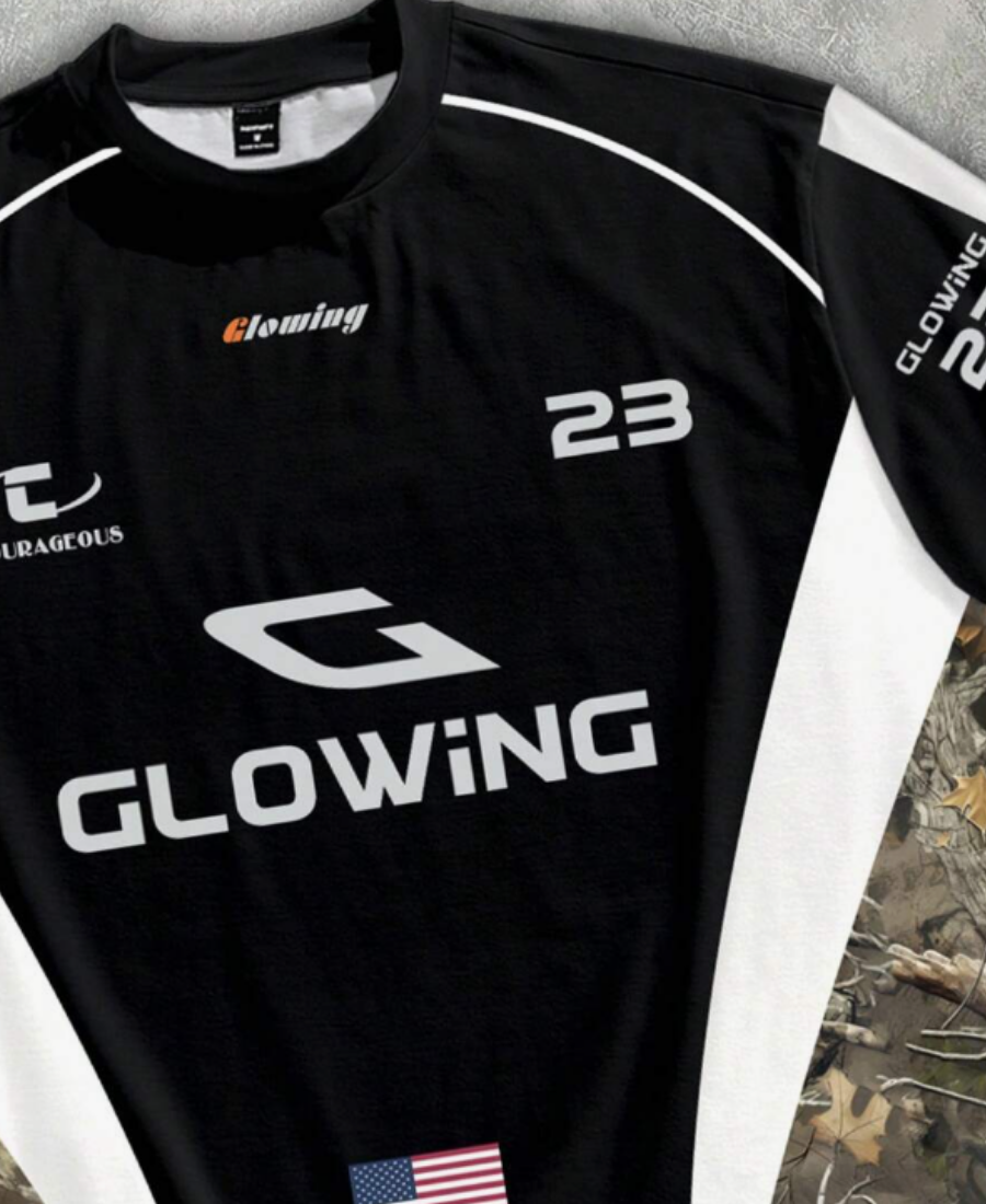 GLOWING 23 USA Camouflage Tee
