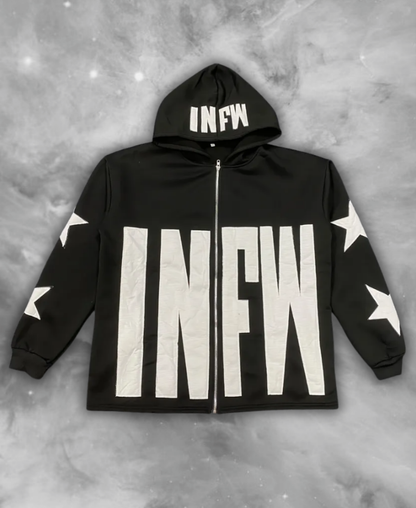 INFW Smile Zip-Up Hoodie