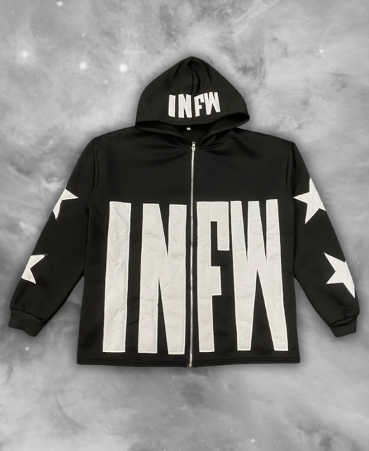 INFW Smile Zip-Up Hoodie