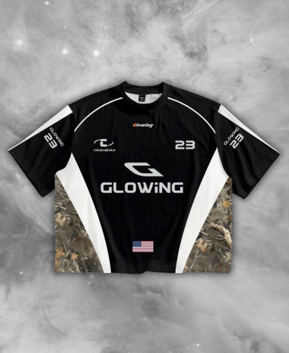 GLOWING 23 USA Camouflage Tee