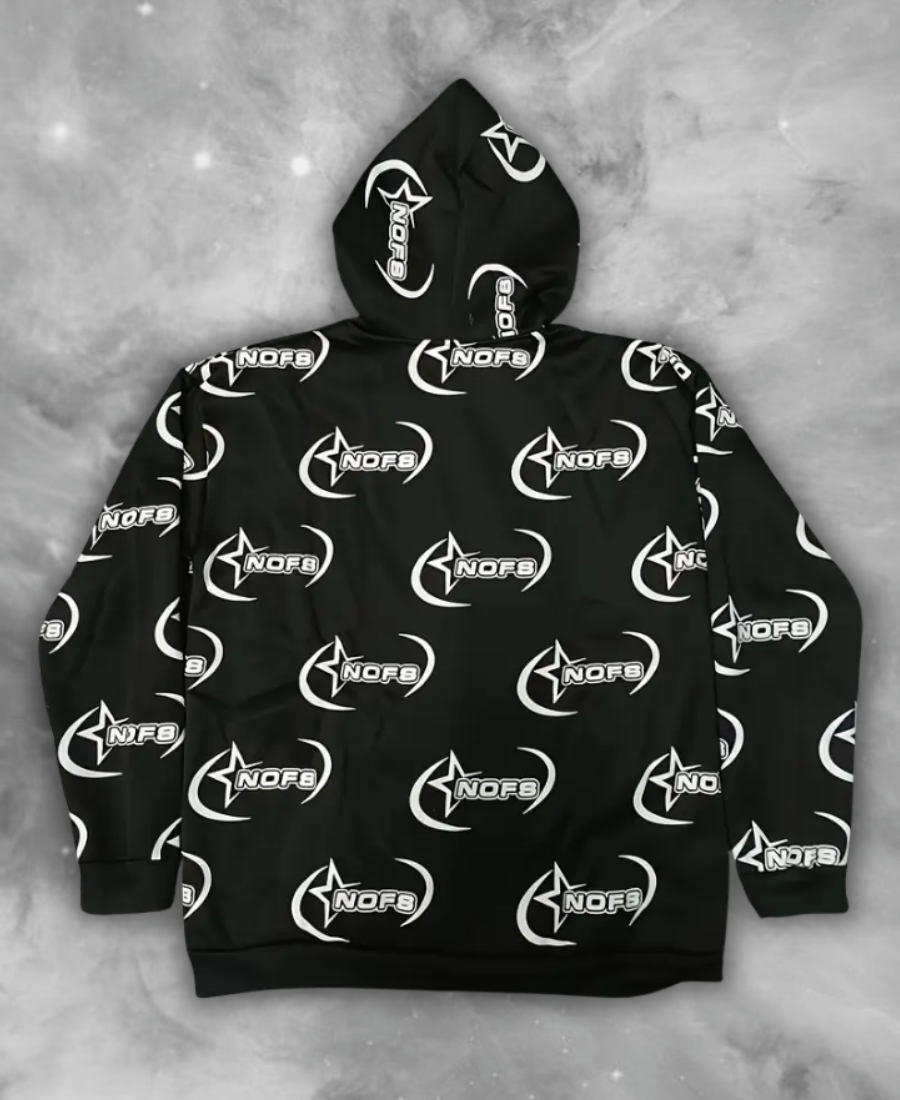 NOFS Star Eclipse Zip-Up Hoodie