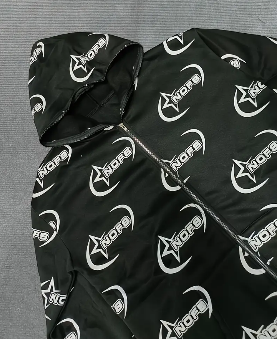 NOFS Star Eclipse Zip-Up Hoodie