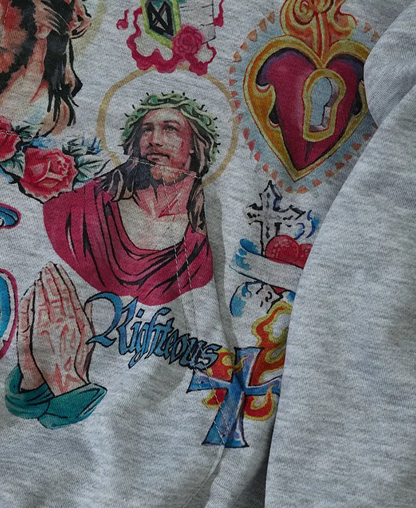 Righteous Pray Zip-Up Hoodie