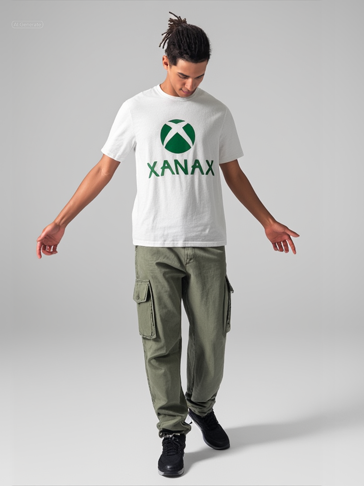 X "Xanax" Box Tee