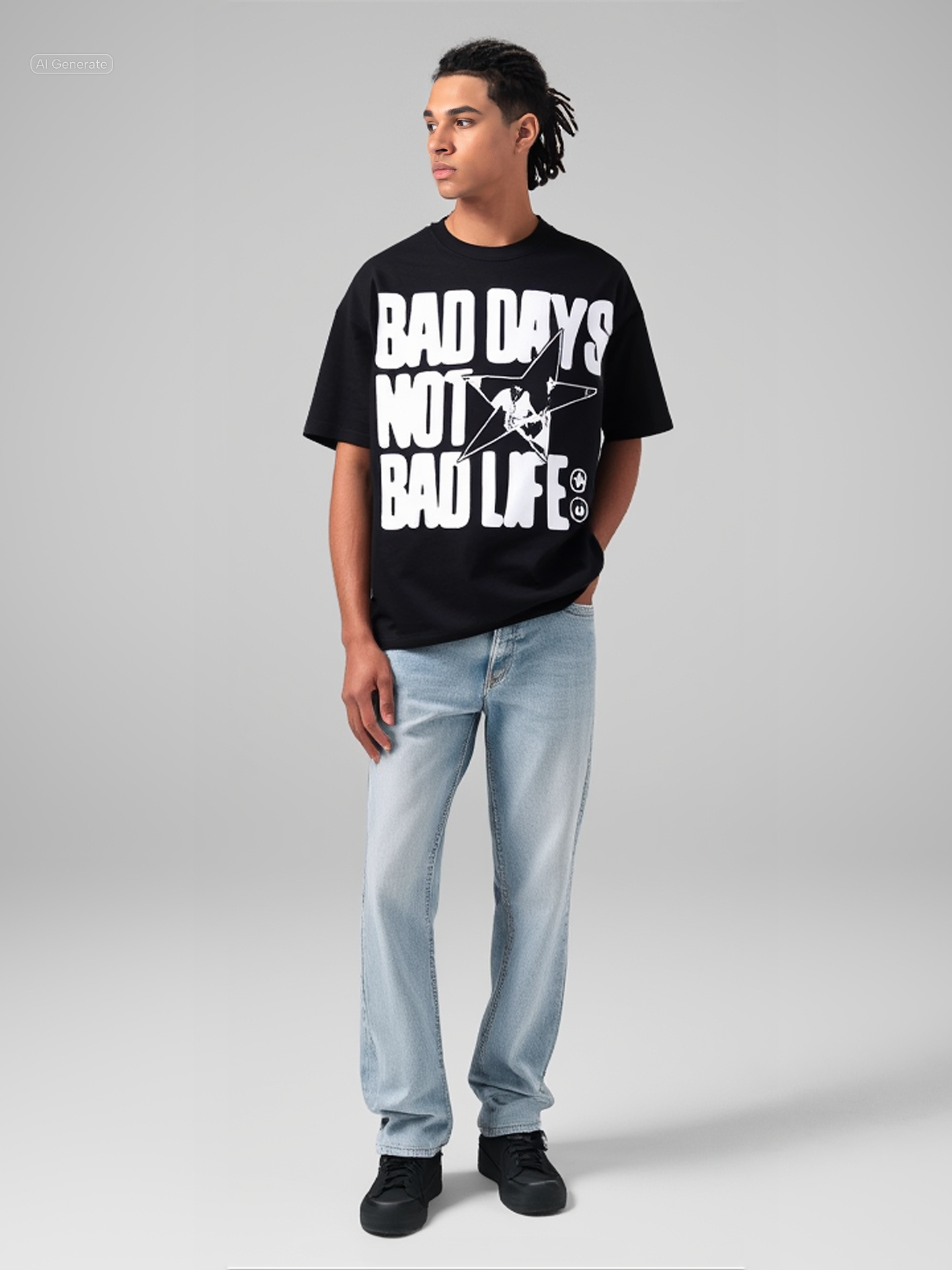 Bad Days Not Bad Life Tee