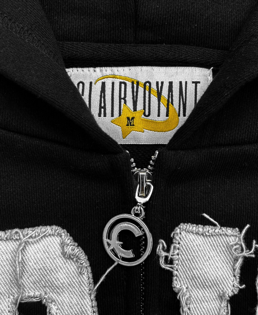 "CLRVNT" Zip-Up Hoodie