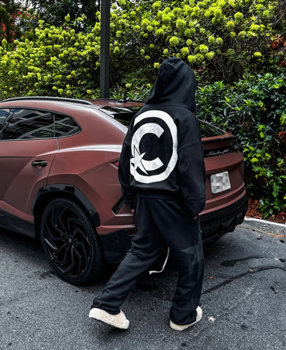 "CLRVNT" Zip-Up Hoodie