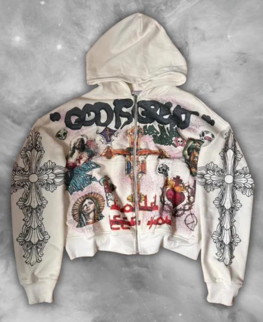 Forgiven Sins Zip-Up Hoodie