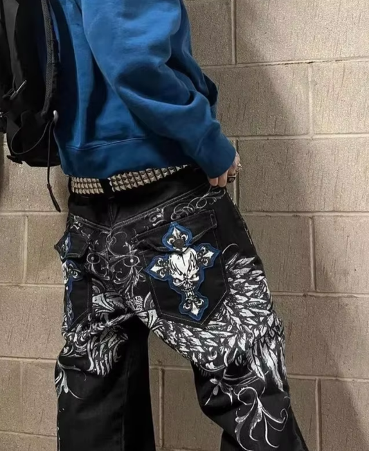 Skull Mercy Baggy Pants