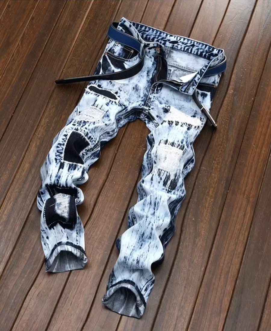 McBahry Patchwork Pants