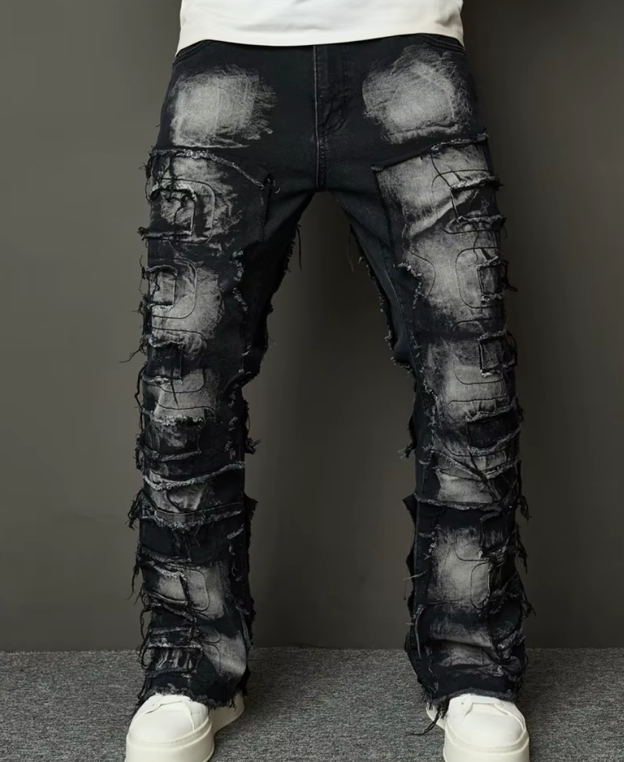 Manfinity Ripped Baggy Pants