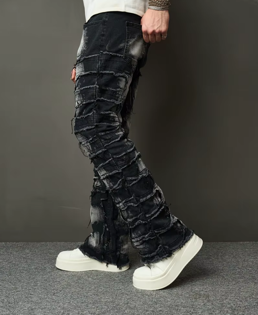 Manfinity Ripped Baggy Pants