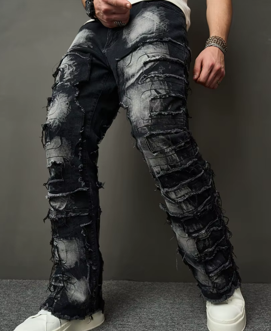 Manfinity Ripped Baggy Pants