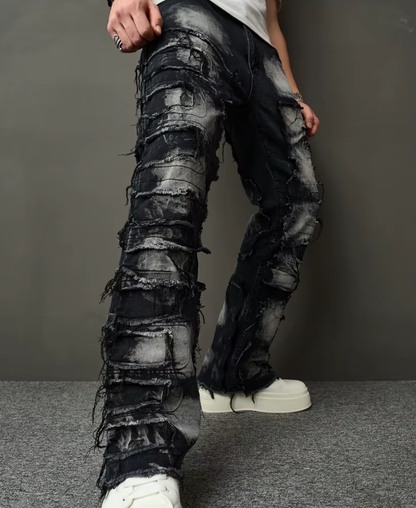 Manfinity Ripped Baggy Pants