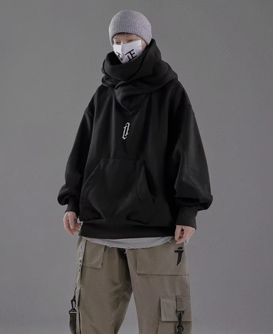 Ninja Double Neckline Sweatshirt