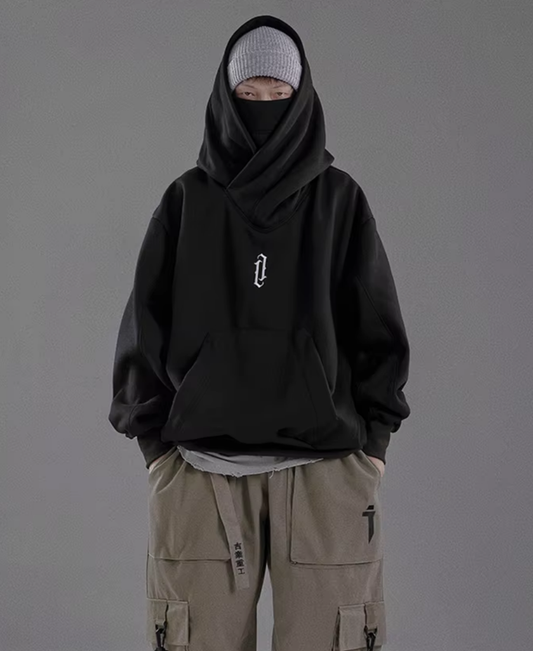 Ninja Double Neckline Sweatshirt