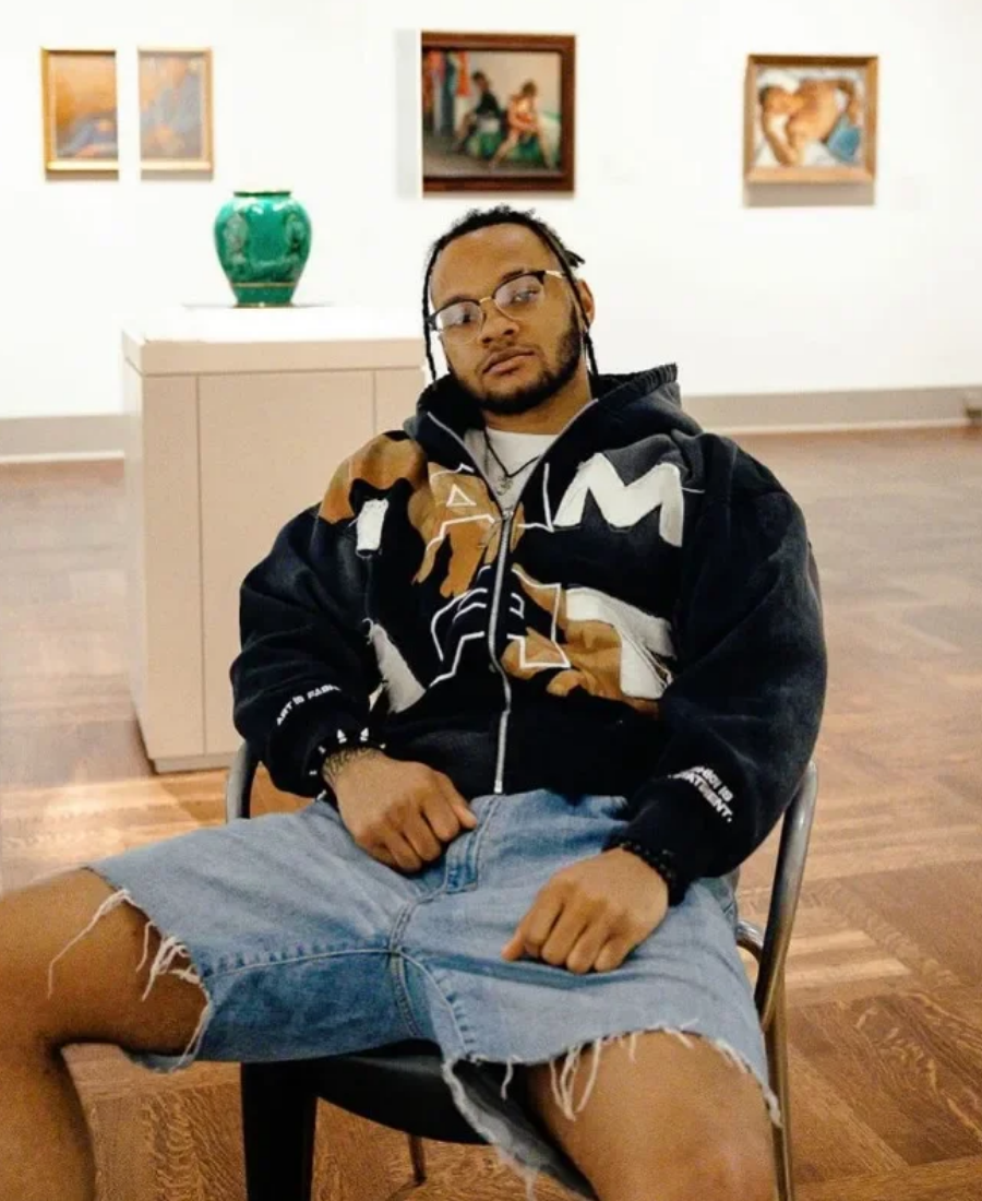 I Am Art Zip-Up Hoodie